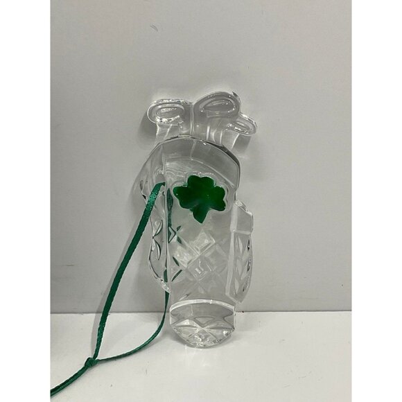 Galway Crystal Golf Club Ornament Ireland with box - Picture 4 of 6